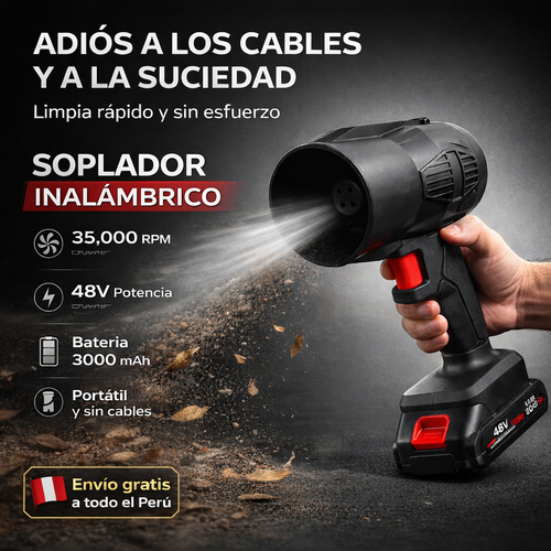 Sopladora Inálambrica - 48V