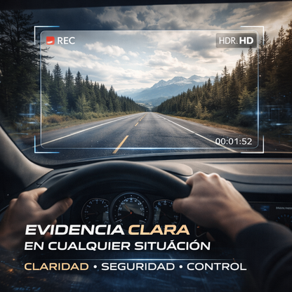Cámara Portátil 1080P HDR – Grabación HD y capacidad de hasta 128GB